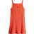 H&M Ribbad Klänning Med Smala Axelband - Orange