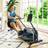 Sportnow Water Rowing Machine with Adjustable Resistance 180 cm