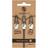 Zlideon Multipack 3-pack Silver Metal Plastic Narrow