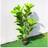 Living and Home 120cm Faux Ficus Elastica with Yellow-Edged Leaves Artificial Plant