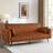 HOME DETAIL Tom Bed Burnt Orange One Size Sofa