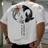 Shein Fashionable Printed Loose Fit Short Sleeve T-Shirt - Exquisite Design