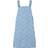 Pieces Pcfreia Denim Spencerkjole - Blue Denim/Grøn