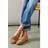 Good For The Sole Sylvara Faux Suede Snaffle Detail Comfort Moccasin Loafers - Beige
