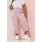 Yours Cropped Cargo Trousers - Pink