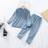 Shein Young Boy Cartoon Graphic Contrast Piping PJ Set