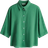 H&M Linen Blend Shirt - Green