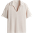 H&M Collared Knitted Top - Light Beige