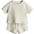 H&M Baby Waffled Cotton Set - Light Beige (1275157001)