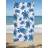 Shein Mandala Pattern Beach 1pc Bath Towel White, Blue (140x70cm)