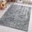 Aspire Homeware Fluffy Shaggy Grey 50x80cm