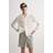 H&M Støvet Grøn Shorts I Hørblanding - Regular Fit