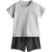 H&M Baby 2-Piece Cotton Jersey Set - Grey