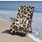 Shein Oversized Microfiber Beach - Stay Wild Leopard Print Bath Towel Brown, Black (160x80cm)