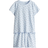 H&M Pyjamas i Bomull - Ljusblå/Blommig (1129260024)