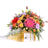 Bloomit Farverig Blomsteræske med Vin