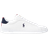 Polo Ralph Lauren Heritage Court II Leather Trainer - White/Navy/Red