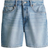 H&M High Waist Denim Shorts - Light Denim Blue