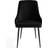 Dunelm Shea Black Kitchen Chair 82cm 2pcs