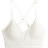 H&M Seamless Medium Support Sports bra with DryMove - White