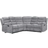 Luxury Life Fabric Corner Sofa 210cm 5 Seater
