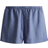 H&M Linen Blend Drawstring Shorts - Pigeon Blue