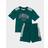 adidas Originals Varsity T-Shirt Shorts Set Children - Green
