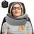 Shein Travel Pure Memory Foam 1pc Neck Pillow Grey, Blue