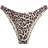 H&M Bikini Bottoms Cheeky - Light Beige/Leopard Print