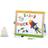 Kid'oh Magnetic Dry Erase & Chalk Board w/Accessories