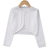 Shein Girls Elegant HollowOut Knitted Cardigan Summer