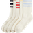 H&M Ribbstickade Strumpor 5-Pack - Crèmevit