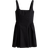 H&M Open-Back Cotton Poplin Dress - Black