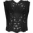 PrettyLittleThing Textured Sheer Floral Lace Corset - Black
