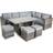 Outdoor Living Tarporley Outdoor Lounge Set, 1 Table incl. 2 Sofas