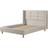 Silentnight Lilith Upholstered Bed Frame - Sandstone