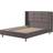 Silentnight Lilith Upholstered Bed Frame - Charcoal Velour