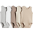 H&M & 5-pack Cotton Bodysuits Beige