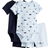 H&M 4-Piece Cotton Jersey Set - Blue