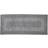 Dunelm Supersoft Silver Bath Runner