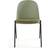 Dunelm Burton Dining Linen Effect Fabric Olive Kitchen Chair 78cm