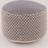 Dunelm Jersey Bobble Round Pouffe 50cm