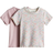 H&M Ribbed Cotton Tops 2-pack - Pink