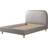 Silentnight Fara Upholstered Bed Frame - Pebble