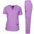 Dagacci Medical Uniform Set - Lavender
