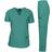 Dagacci Medical Uniform Set - Teal Green