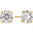 Sif Jakobs Venice Solitaire Earrings - Gold/Diamonds