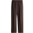 H&M Pull-On Twill Trousers - Dark Brown