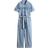 H&M Denim Boiler Suit - Light Blue Denim