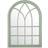 Dunelm Arched Sage Wall Mirror 50.8x71.2cm